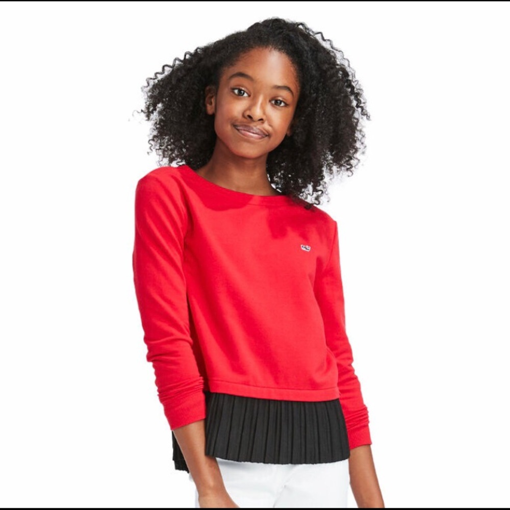 Vineyard Vines Mixed Media Sweatshirt